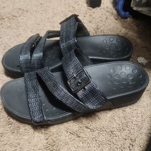 Vionic Strappy Sandals with Buckle